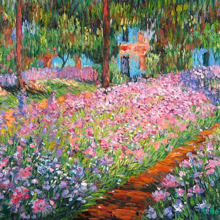 The Artist's Garden at Giverny (1900)