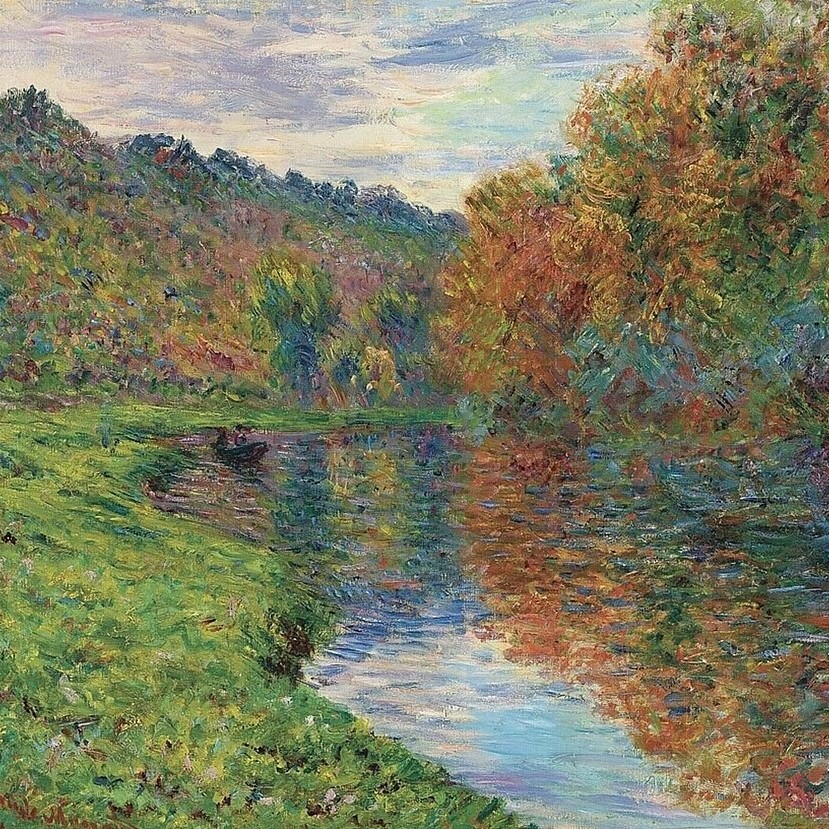 Arm of the Jeufosse, Autumn (1884)