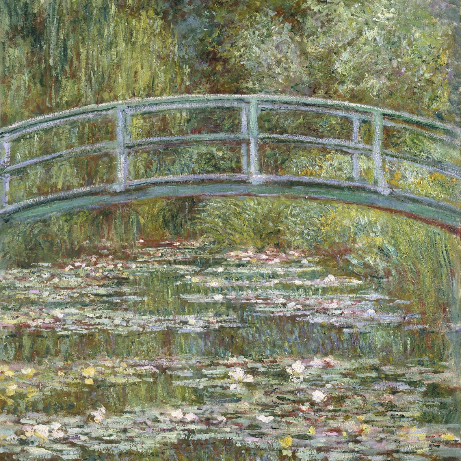 Bridge over a Pond of Water Lilies (1899)