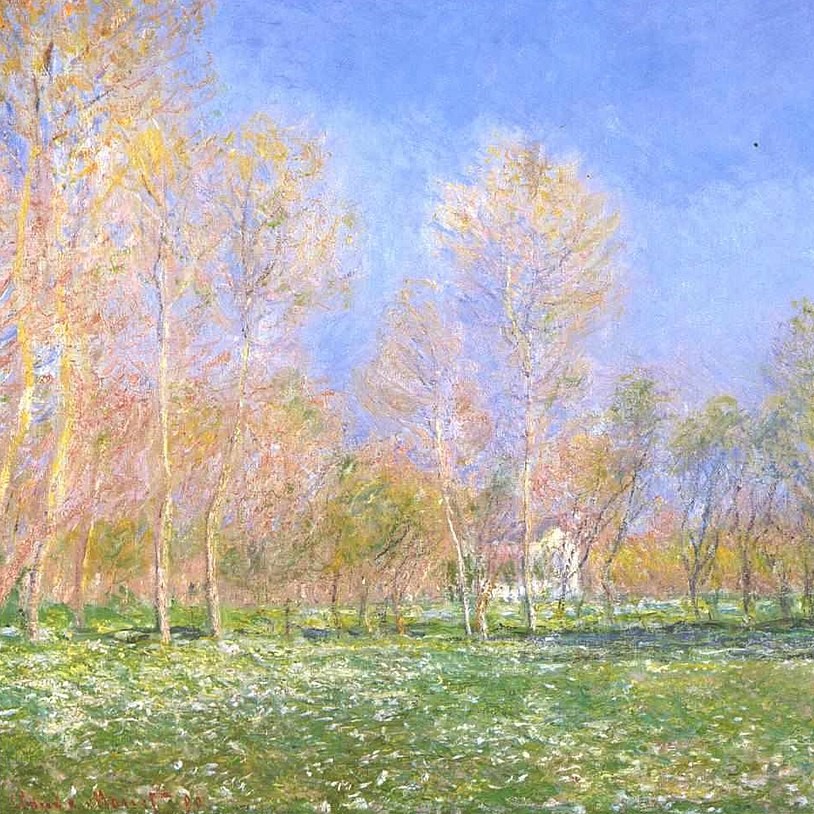 Giverny in Springtime (1900)