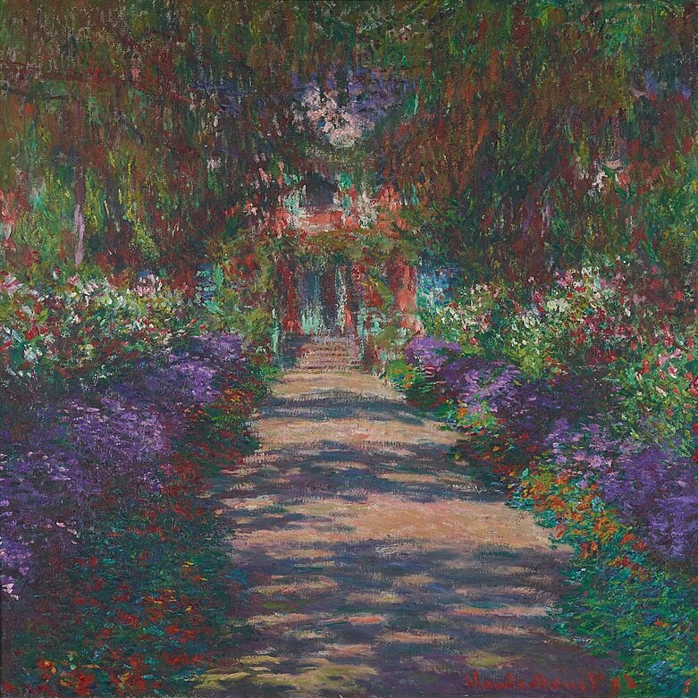 Pathway in Monet's Garden at Giverny (1901–02)