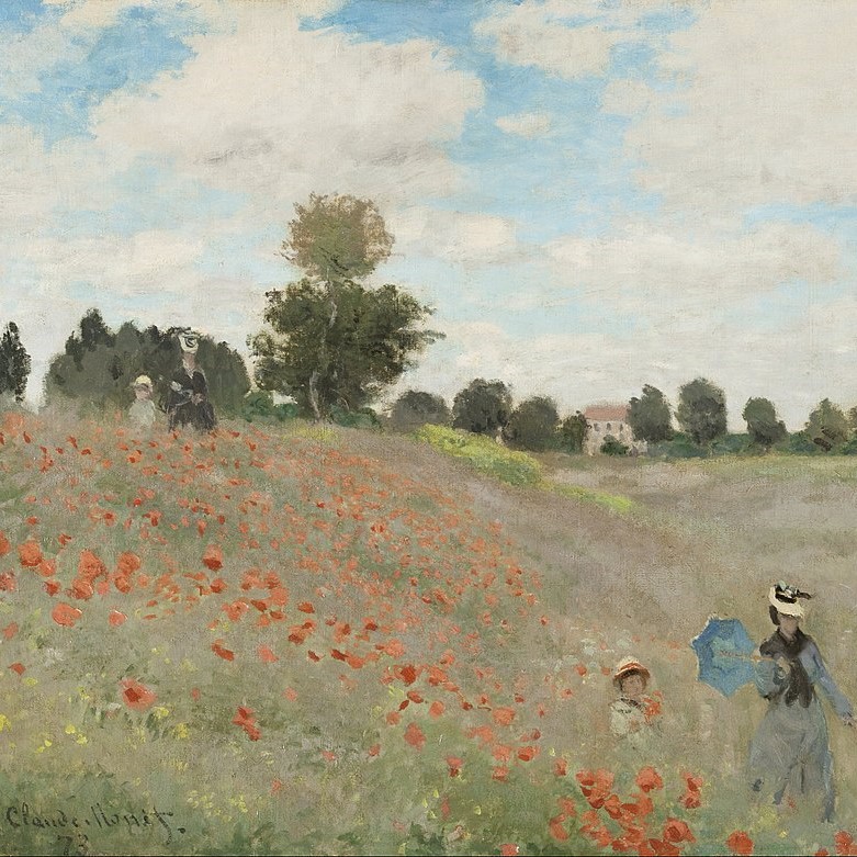 The Poppy Field near Argenteuil (1873)